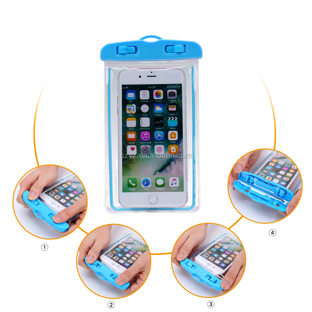 4635 Technology Waterproof Sealed Transparent Plastic Bag DeoDap