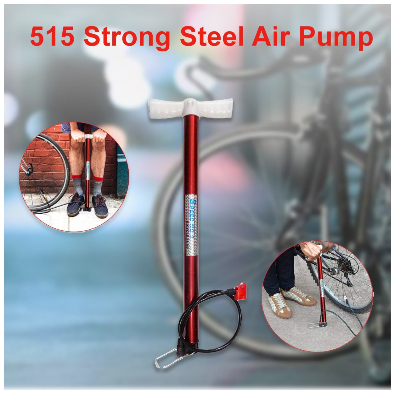 0515 Strong Steel Air Pump DeoDap