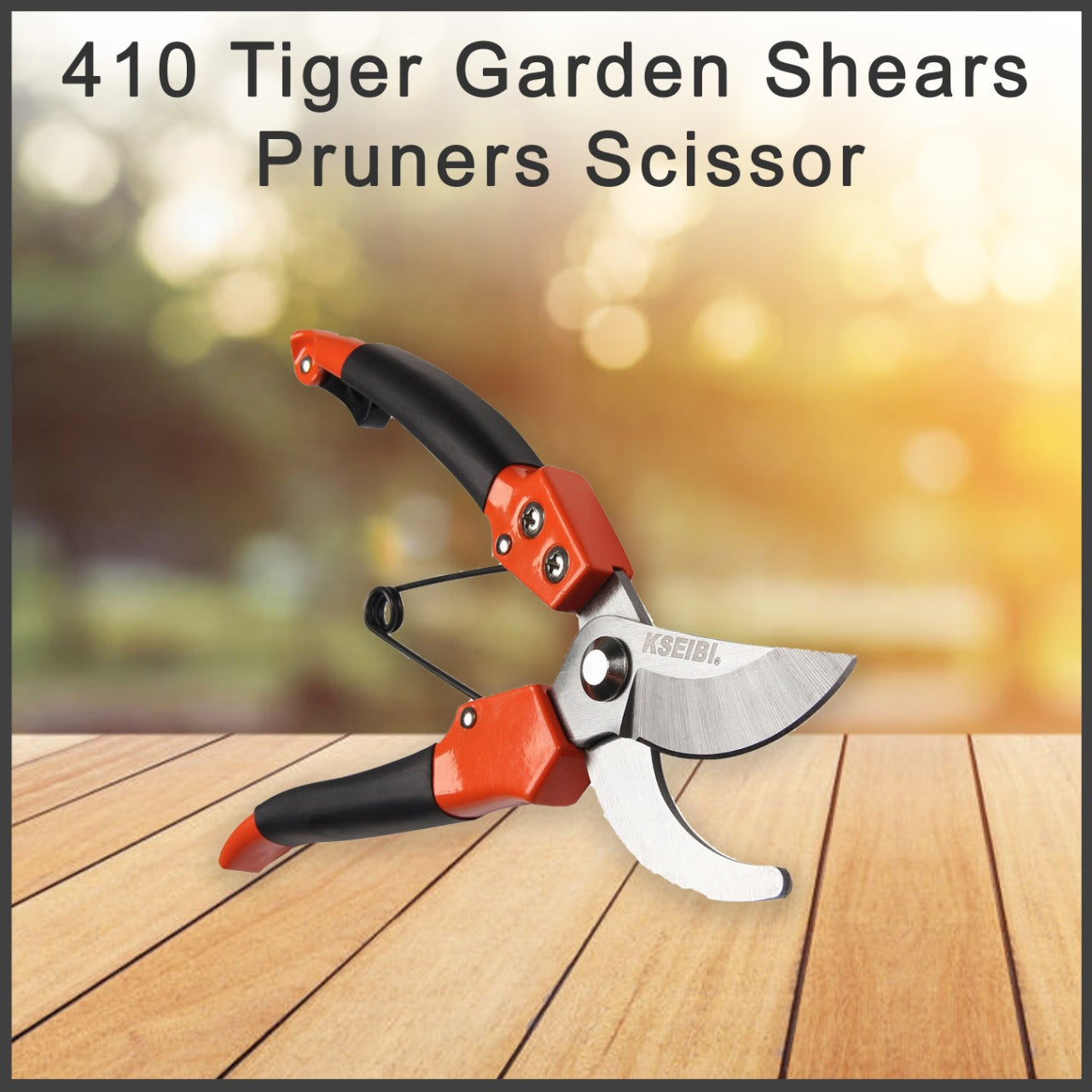 0410 Tiger Garden Shears Pruners Scissor DeoDap