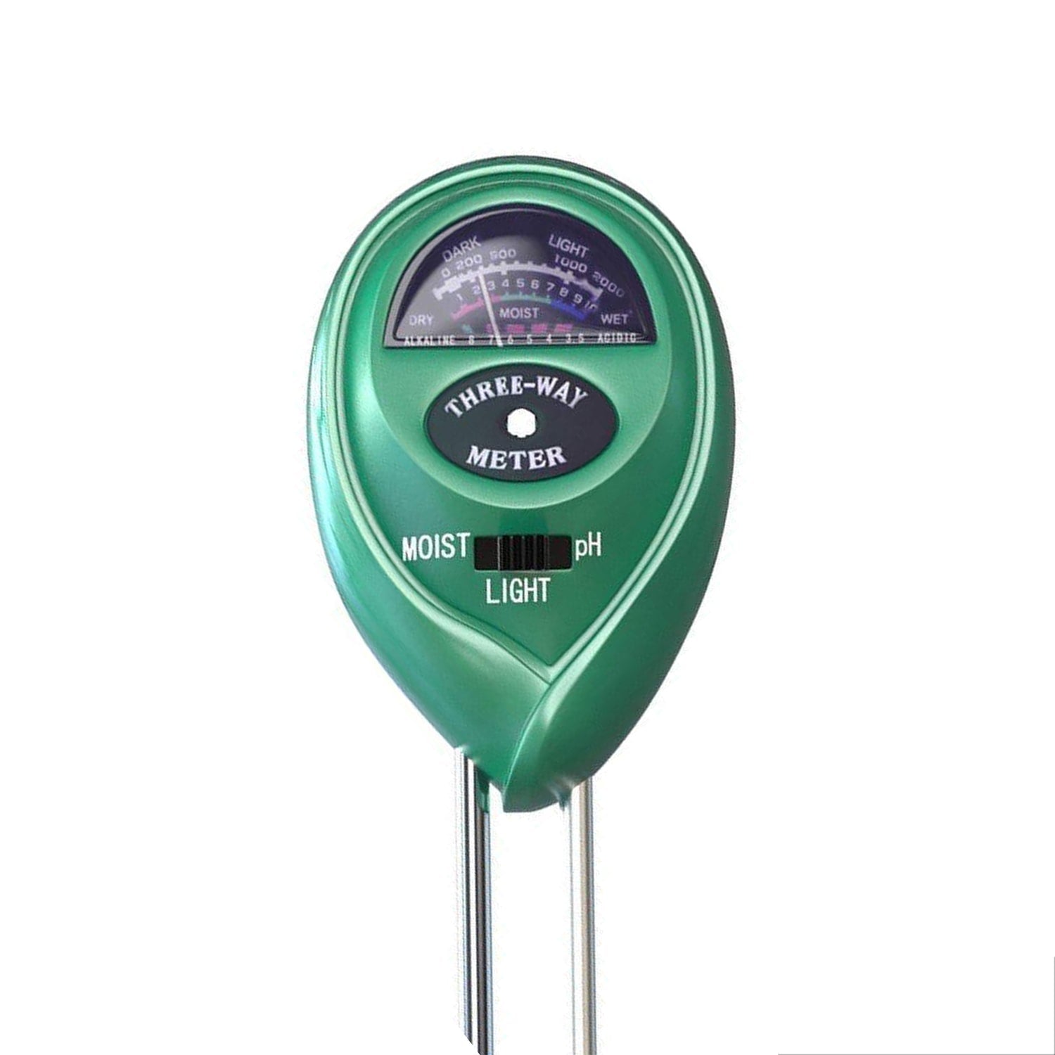 0473 Soil Tester 3-in-1 Plant Moisture Sensor (Green) DeoDap