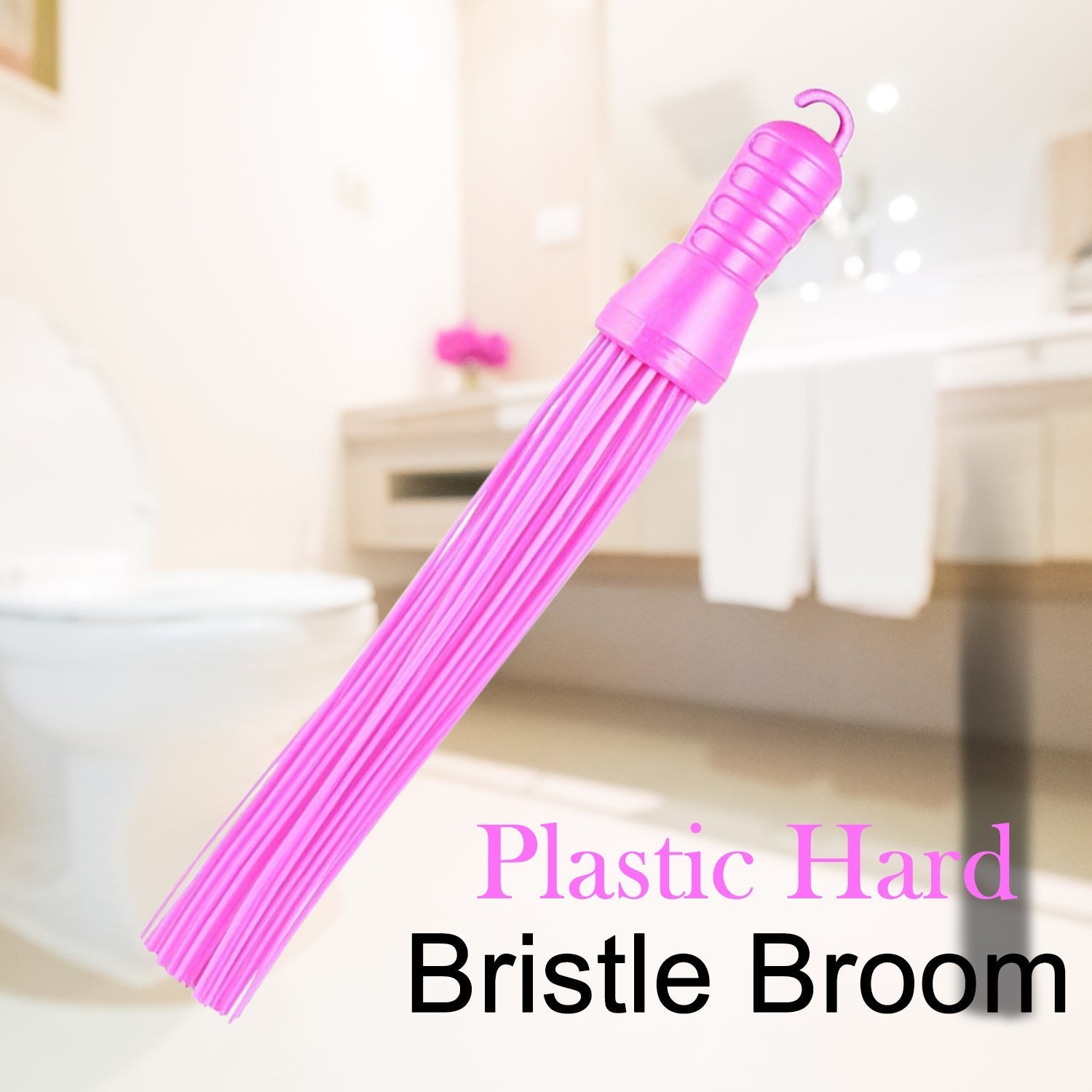 1496 Plastic Hard Bristle Broom freeshipping - DeoDap