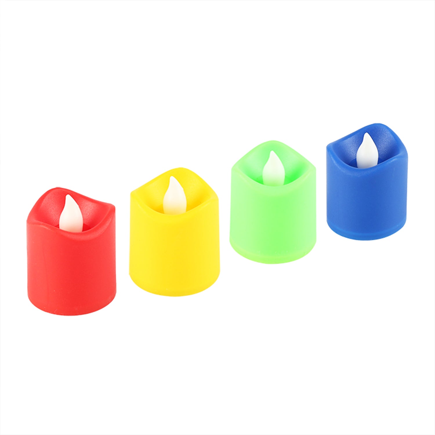 0241 Festival Decorative - LED Tealight Candles (Multi, 24 Pcs) DeoDap