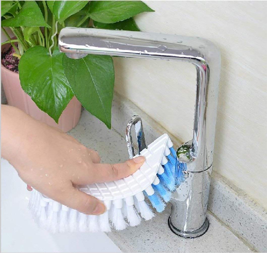 1427 Flexible Plastic Cleaning Brush for Home, Kitchen and Bathroom, DeoDap