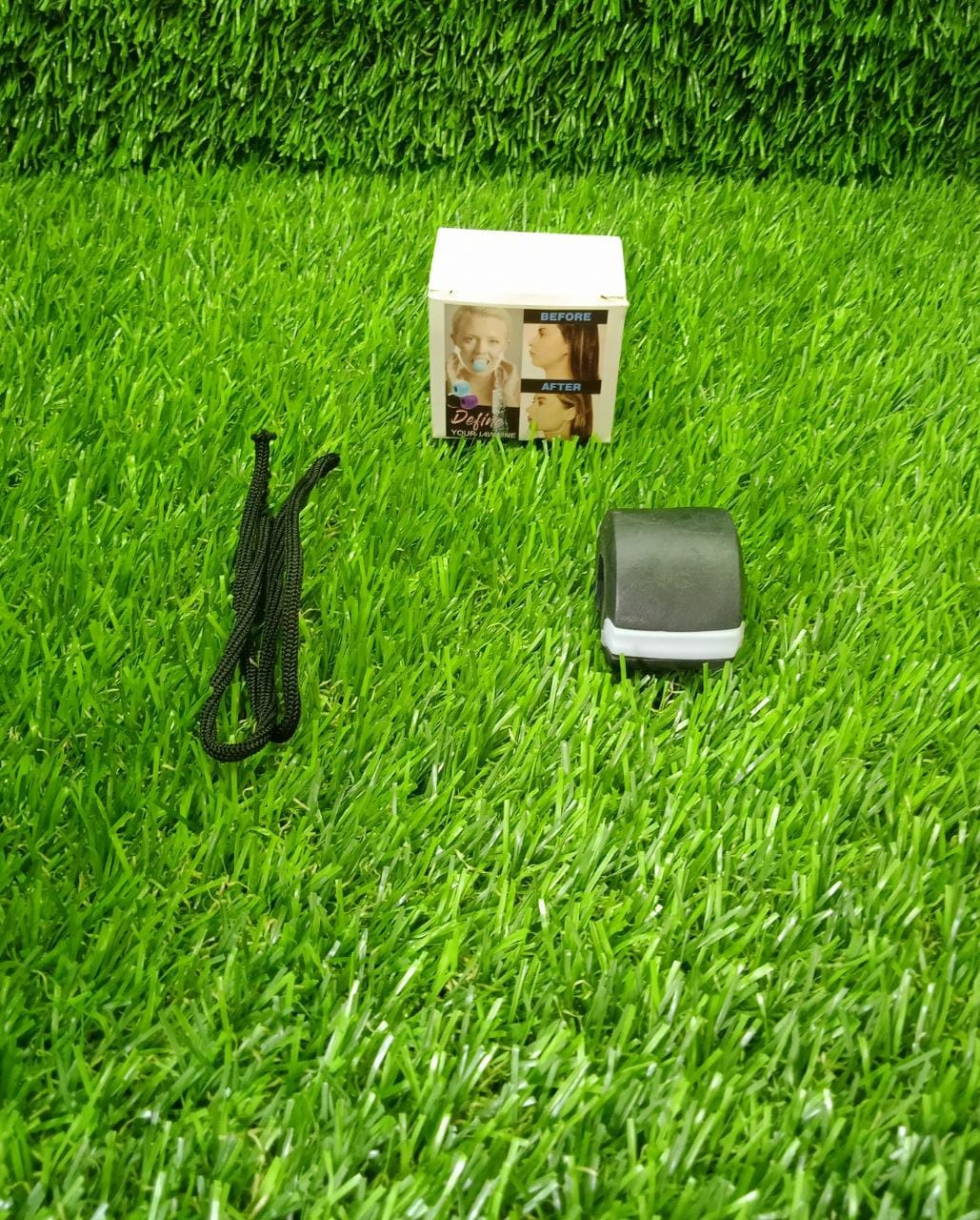 6101V Cn Blk Jaw Exerciser Used To Gain Sharp And Chiselled Jawline Easily And Fast. DeoDap