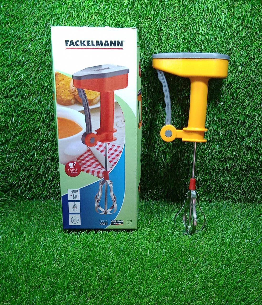 2884 Power-free Hand Blender and Beater with High Speed Operation DeoDap