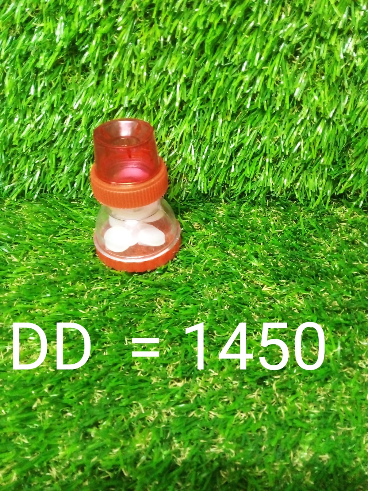 1450 Small Plastic 360-Degree Shower Head Faucet DeoDap