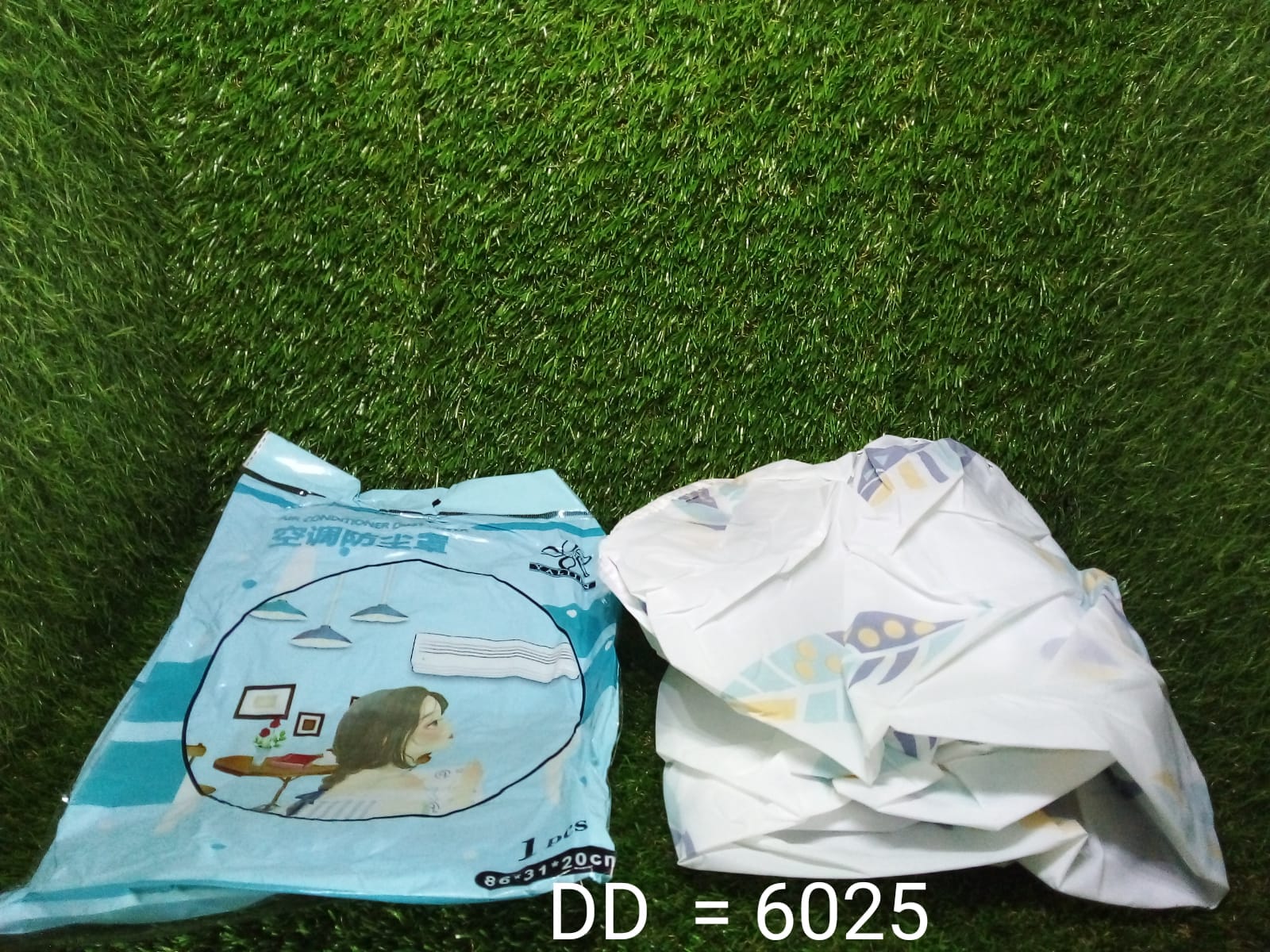 6025 Air Conditioning Dust Cover Waterproof Folding Ac Cover (1Tone Size) DeoDap