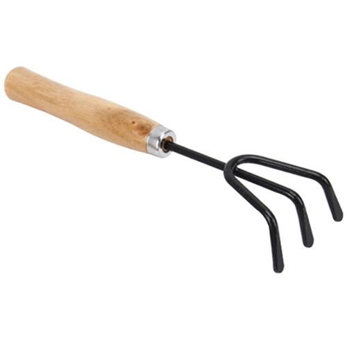 0474 Hand Cultivator (Steel, Black) DeoDap