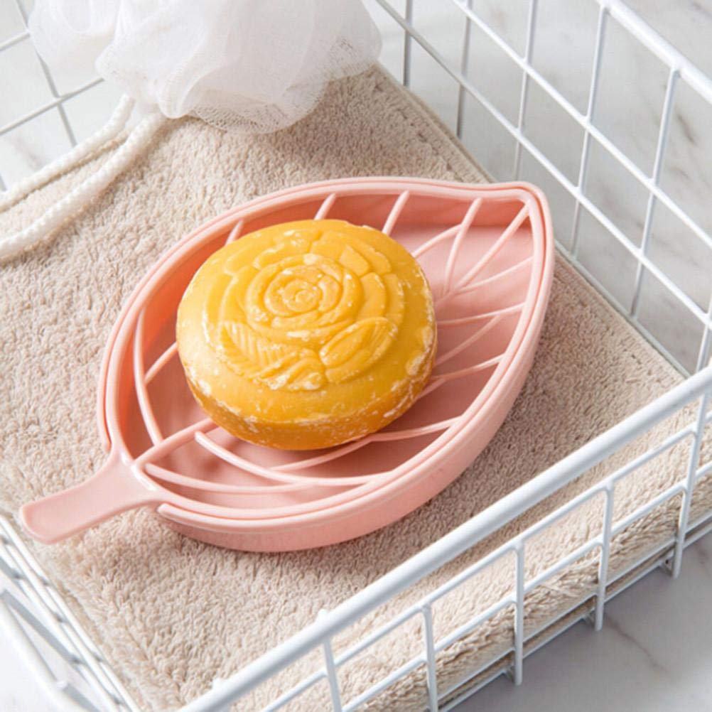 0832 Leaf Shape Dish Soap Holder for Kitchen and Bathroom DeoDap