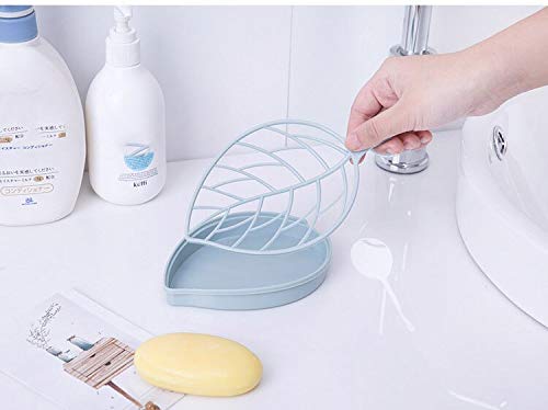 0832 Leaf Shape Dish Soap Holder for Kitchen and Bathroom DeoDap